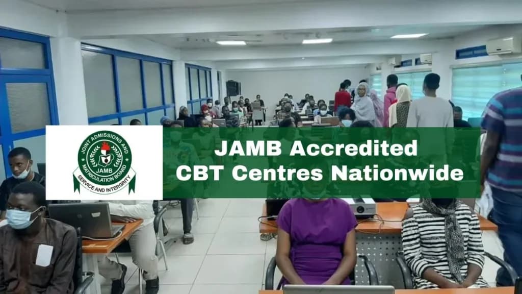 JAMB Approved  CBT Registration Centres in Nigeria